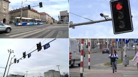 Kamery pilnują ruchu we Wrocławiu