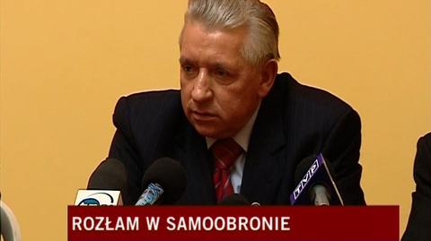 Lepper: Napis "Samoobrona" wszyscy mamy na czole