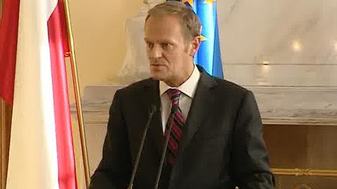 Tusk: tarcza to start, nie meta