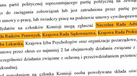 PiS przedstawia projekt ustawy w sprawie pedofilii