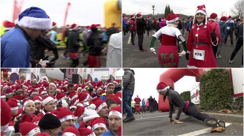 Tysiące Mikołajów nad Maltą. Pomagali biegnąc