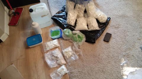 W domach zatrzymanych znaleziono specjalistyczny sprzęt do wytwarzania amfetaminy