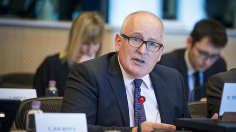 Timmermans: Polish reforms of its judiciary pose a systemic threat to the rule of law