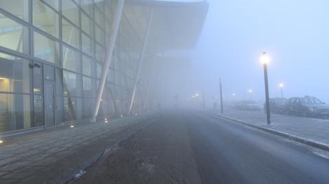 Wrocławskie lotnisko: Mgła uziemiła samoloty