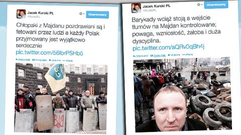 "Jedna nieszczęsna słitfocia". Kurski broni swoich zdjęć z Majdanu