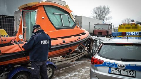 Policjanci odnaleźli skradzioną motorówkę w Pruszczu Gdańskim