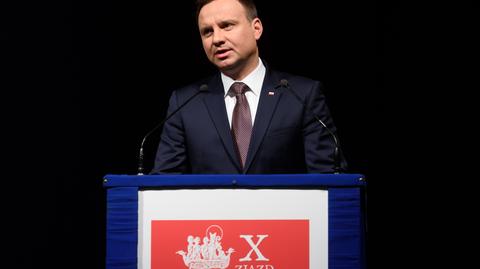 Prezydent Andrzej Duda w Gnieźnie