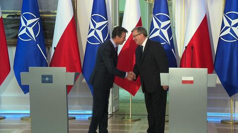 Sekretarz generalny NATO dziękuję Polsce 