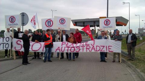 Protest na A4