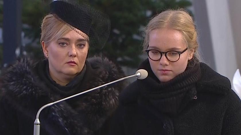 Antonina Adamowicz pożegnała ojca 