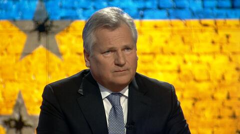 Kwaśniewski: Krym to dla Putina za mało 