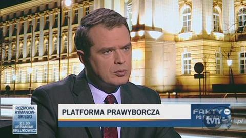 Sławomir Nowak o prawyborach w "Faktach po Faktach" TVN24