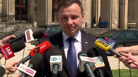 Prezydent Duda: Będziemy rozmawiali o sytuacji Polaków