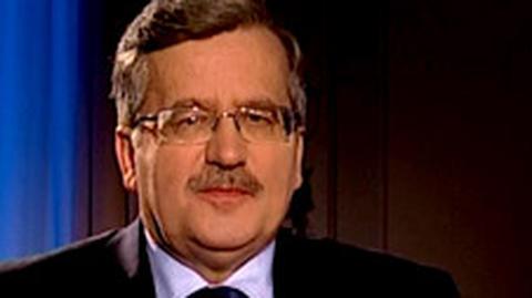 Prezydent: nie chodzi o honor, tylko o prawdę