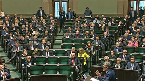 Sejm przyjął ustawę o statusie sędziów TK autorstwa PiS