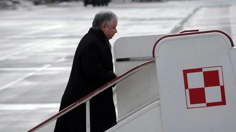 Lech Kaczyński życzy sukcesu premierowi