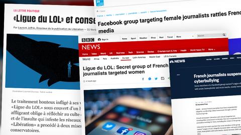 Skandal we Francji. Dziennikarze dręczyli kobiety w internecie