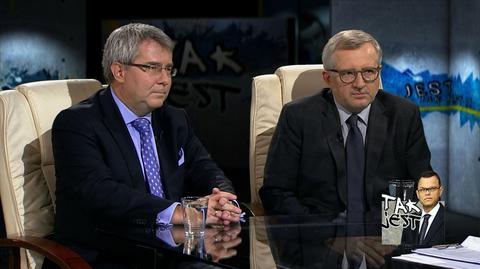 Ryszard Czarnecki i Marek Siwiec w Tak jest