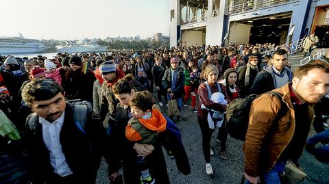 Ponad 600 imigrantów przybyło do Włoch na pokładzie statku Aquarius