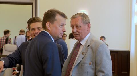 Trudny dzień ministra Mariusza Błaszczaka
