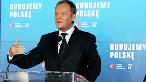 Donald Tusk 4 czerwca po uroczystościach w Krakowie pojedzie do Gdańska
