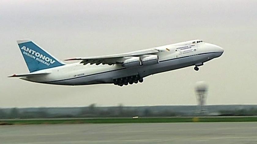 An-124 Rusłan w drodze do Arabii Saudyjskiej 