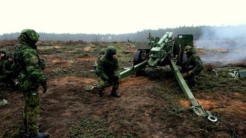 Litewskie wojsko na ćwiczeniach