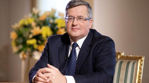 Prezydent Komorowski na półmetku