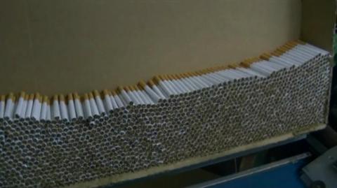 Zlikwidowano nielegalną fabrykę papierosów
