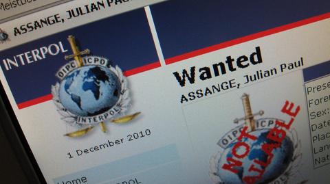 M.in Interpol i CIA ścigają Juliana Assange