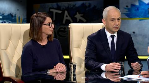 Julia Pitera i Grzegorz Napieralski w Tak jest