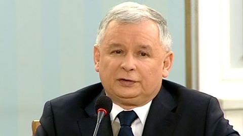 Jarosław Kaczyński komentuje zeznania przed komisją