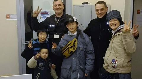 Policjanci pomogli Japończykowi