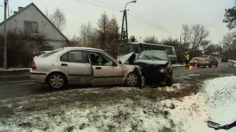 Dziewięć osób rannych w wypadku w Łodzi
