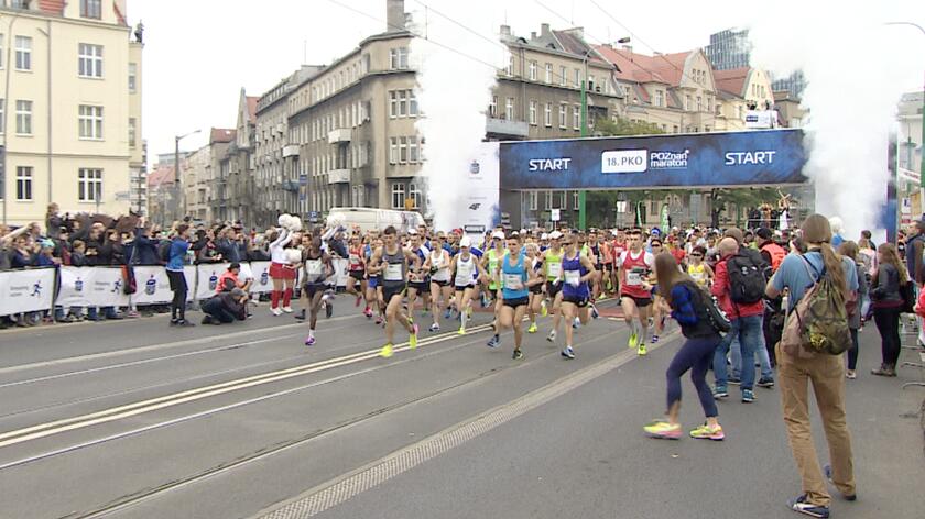 Opóźniony maraton w Poznaniu 