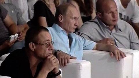 Putin i van Damme razem na zawodach