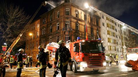 Tragiczny pożar w Niemczech