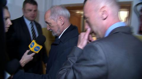 Antoni Macierewicz jak zawsze życzliwy dla TVN