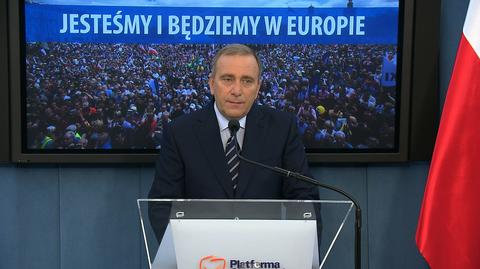 Schetyna: oczekuję od premier informacji co do przyszłości Polski w UE