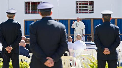 Papież pocieszał mężczyznę, któremu mafia zamordowała syna