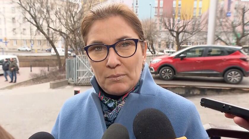 Beata Mazurek po posiedzenia komitetu politycznego PiS