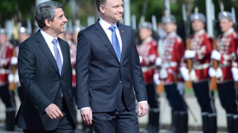 Prezydent Duda składa wizytę w Bułgarii