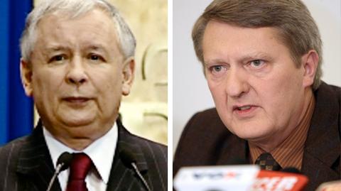 Jarosław Kaczyński i Sławomir Siwek znają się od lat i mają wspólne hobby - koty