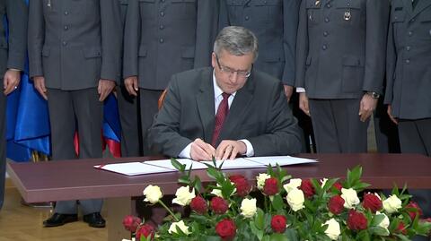 Prezydent podpisał postanowienie o użyciu polskiego kontyngentu w misji ochrony przestrzeni powietrznej nad Estonią, Litwą i Łotwą