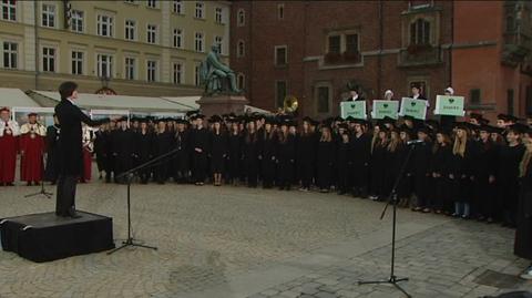 Studenci odśpiewali Gaudeamus igitur