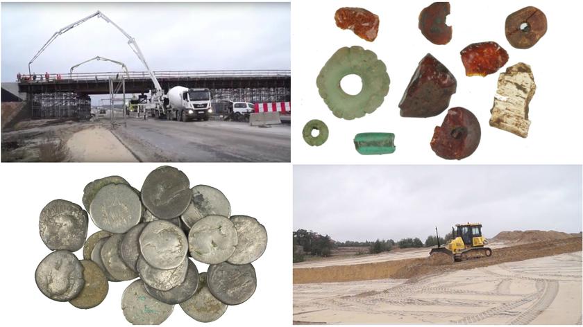 Ostrów Wlkp.: Takie skarby odnaleziono podczas budowy obwodnicy