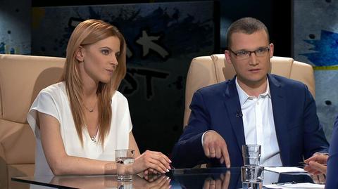 Aleksandra Gajewska i Paweł Szefernaker w Tak jest