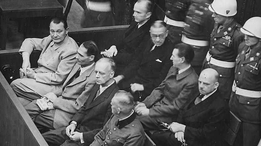 Herman Goering został skazany na śmierć w Norymberdze