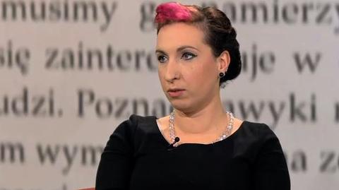 Sylwia Chutnik była gościem "Xięgarni"