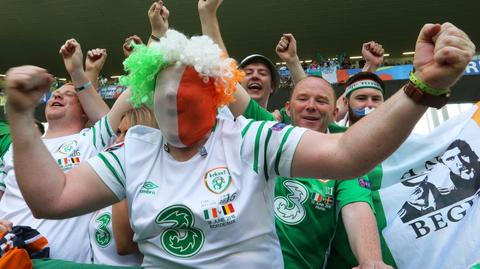 Bo liczy się sport i dobra zabawa. Irlandczycy dodają Euro kolorytu